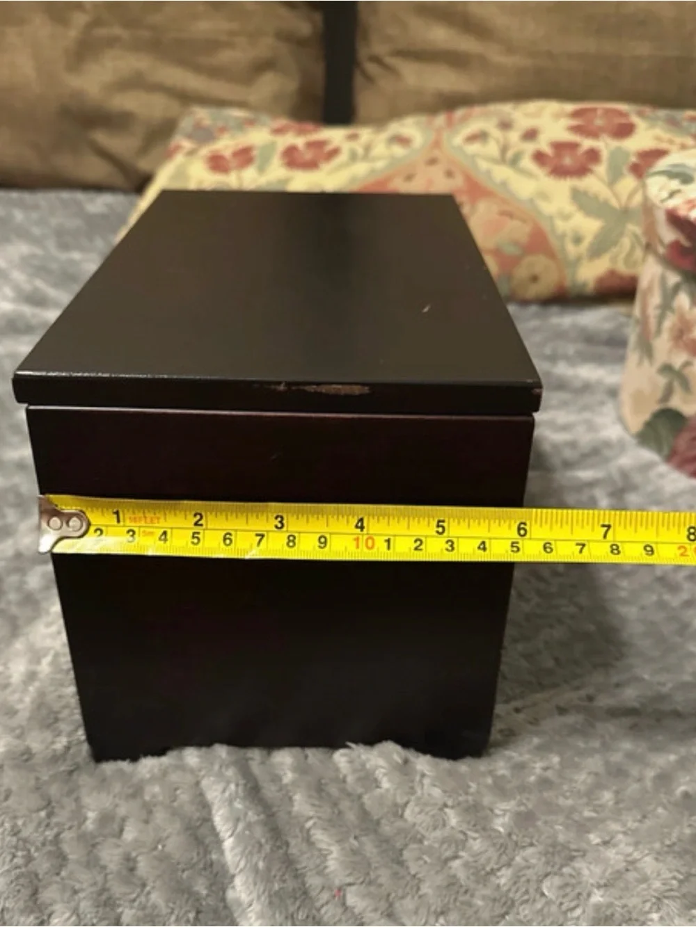 Beautiful Wooded Jewelry Box 5 Draws And Has Mirror
